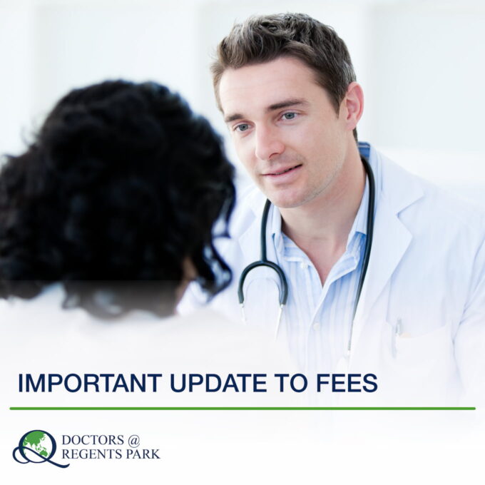 Important Update to Fees